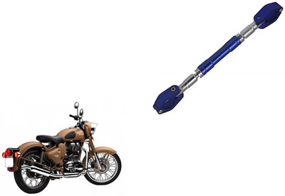 AXWee Roy Enfiel Class Desert Storm Blue Handle Bar Reduces Vibrations Handle Bar(Multicolor)