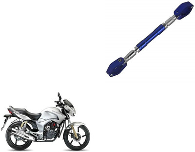 AXWee Blue Handle Bar Reduces Vibrations Handle Bar(Blue, Silver)