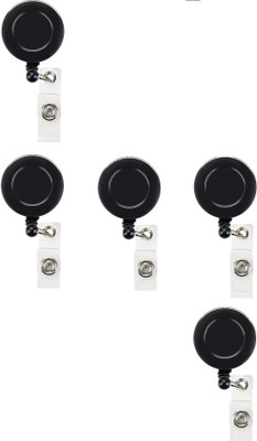 Fedus Plastic ID Badge Holder(Pack of 5)
