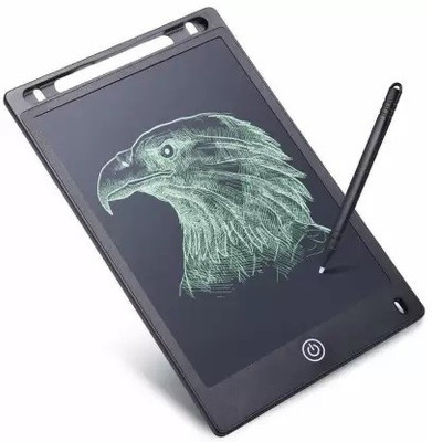 RRHR SALES Portable LCD Writing Board Slate Drawing Record Notes Digital Notepad with Pen Handwriting Pad Paperless Graphic Tablet(Black)