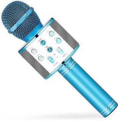 Y2H Enterprises Ws-858 Singing Mic Multi-function Bluetooth Karaoke Advance Handheld Wireless Microphone Speaker For All Smart Phones iOS/Android, Wireless Microphone (Multi) Microphone