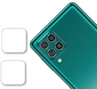 HIRDESH Back Camera Lens Glass Protector for Samsung Galaxy F62(Pack of: 2)