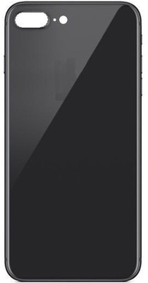 KYRO Apple iphone Apple iphone 8+ Black Back Panel(Black)