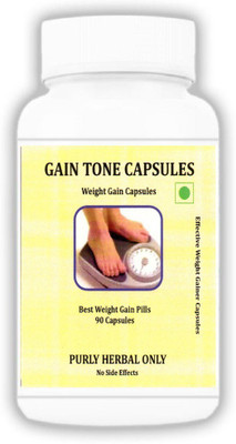 santhosh Trading GAIN TONE Capsules Weight Gainers/Mass Gainers(90 No, Unflavor)