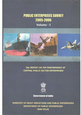 Public Enterprises Survey 2005-2006 (Set Of 3 Volumes)(Paperback, Min. of Heavy Industries and Public Enterprises)