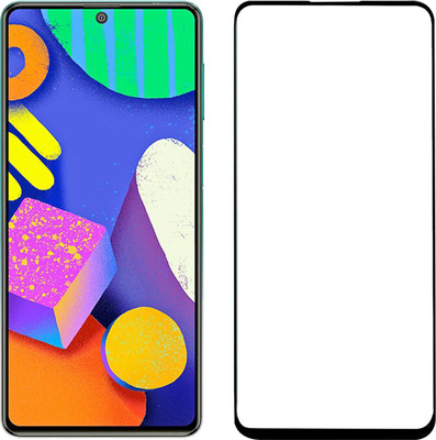 CEDO Edge To Edge Tempered Glass for Samsung Galaxy F62(Pack of 1)