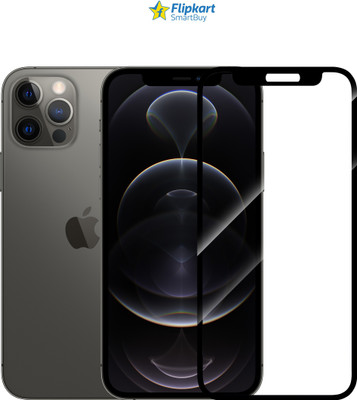 Flipkart SmartBuy Edge To Edge Tempered Glass for Apple iPhone 12, Apple iPhone 12 Pro(Pack of 1)