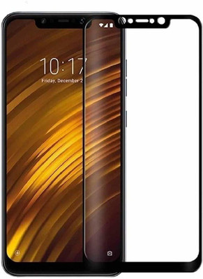 Metrocom Edge To Edge Tempered Glass for POCO F1(Pack of 1)