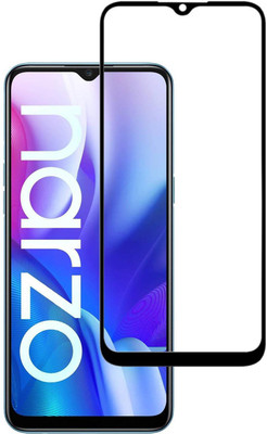 TESPARK Edge To Edge Tempered Glass for Realme Narzo 20A(Pack of 1)