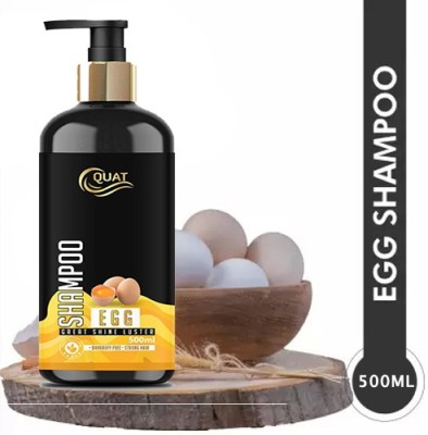 QUAT natural pure egg white shampoo for long shiny hair 500ml(500 ml)