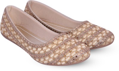 RG Collections Bellies For Women(Gold , 9)