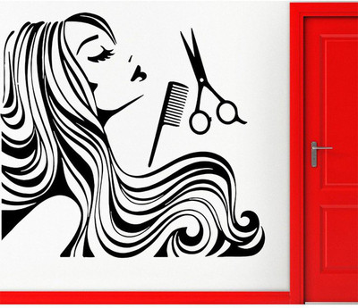 amazinghubsolution 60 cm a....salonn3343 Self Adhesive Sticker(Pack of 1)