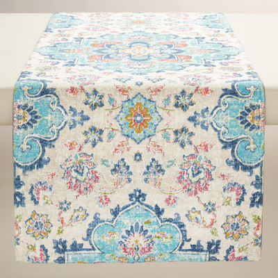 Raghuraj Lifestyle Multicolor 172 cm Table Runner(Cotton)