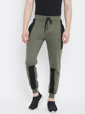 Roden Colorblock Men Grey Track Pants