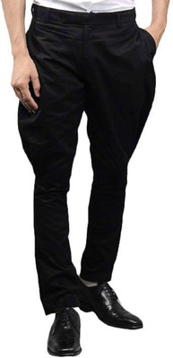 Axtitude Relaxed Men Black Trousers