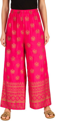 PeniLo Relaxed Women Pink Trousers