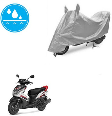 Atulit enterprises Two Wheeler Cover for Yamaha(Ray Z, Silver)