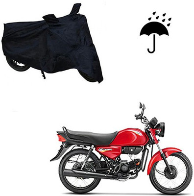 Atulit enterprises Two Wheeler Cover for Hero(HF Dawn, Black)