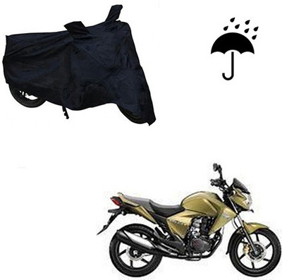 Atulit enterprises Two Wheeler Cover for Honda(Dazzler, Black)