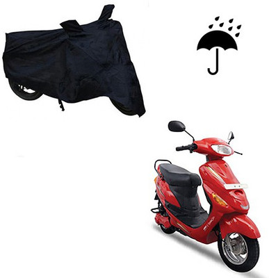 Atulit enterprises Two Wheeler Cover for Hero(E Sprint, Black)