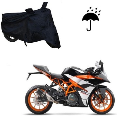 Atulit enterprises Two Wheeler Cover for KTM(RD 350, Black)