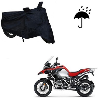 Atulit enterprises Two Wheeler Cover for BMW(R 1200 GS, Black)