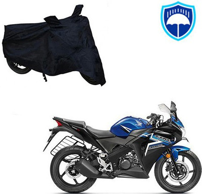 RPSENTTERPR Waterproof Two Wheeler Cover for Honda(CBR 150R, Black)