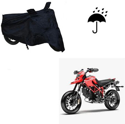 Atulit enterprises Two Wheeler Cover for Ducati(Hypermotard, Black)