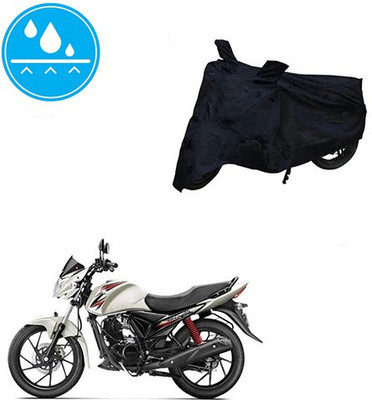 SRENTERPRISES Two Wheeler Cover for Suzuki(Sling Shot Plus, Black)