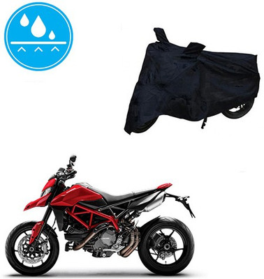 MMSSTAR Waterproof Two Wheeler Cover for Ducati(Hyperstrada, Black)