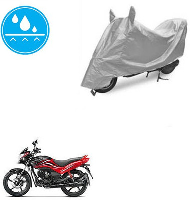 Atulit enterprises Two Wheeler Cover for Honda(Passion Xpro, Silver)