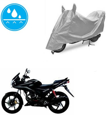Atulit enterprises Two Wheeler Cover for Honda(CBF Stunner, Silver)