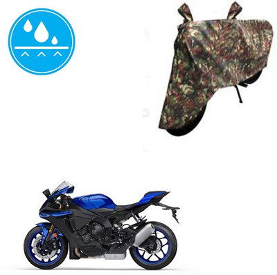 SRENTERPRISES Two Wheeler Cover for Yamaha(YZF R1, Multicolor)