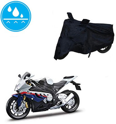 SRENTERPRISES Two Wheeler Cover for BMW(X1, Black)