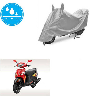 Atulit enterprises Two Wheeler Cover for Hero(Pleasure, Silver)