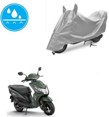 Atulit enterprises Two Wheeler Cover for Honda(Deo, Silver)