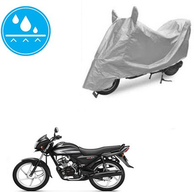 Atulit enterprises Two Wheeler Cover for Honda(CD, Silver)