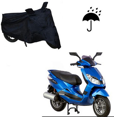 Atulit enterprises Two Wheeler Cover for Bajaj(Sunny, Black)