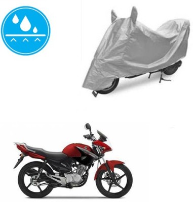 Atulit enterprises Two Wheeler Cover for Yamaha(YBR 125, Silver)