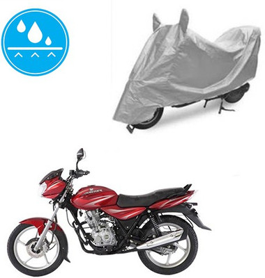 Atulit enterprises Two Wheeler Cover for Bajaj(Discover 125 DTS-i, Silver)