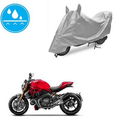Atulit enterprises Two Wheeler Cover for Ducati(Monster 795, Silver)