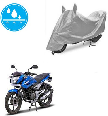 Atulit enterprises Two Wheeler Cover for Bajaj(XCD 125cc, Silver)