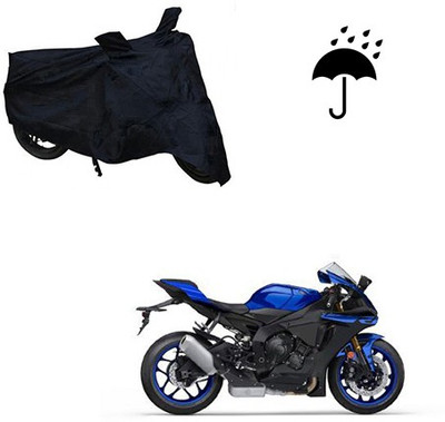 Atulit enterprises Two Wheeler Cover for Yamaha(YZF R1, Black)