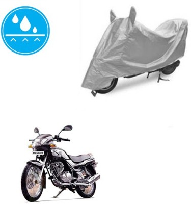 Atulit enterprises Two Wheeler Cover for TVS(Fiero F2, Silver)