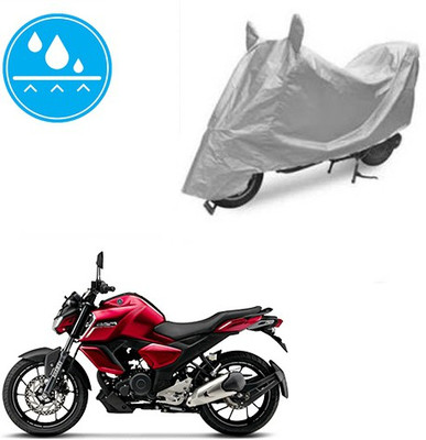 Atulit enterprises Two Wheeler Cover for Yamaha(FZ-S, Silver)