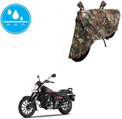 SRENTERPRISES Two Wheeler Cover for Bajaj(Avenger 220 Street, Multicolor)