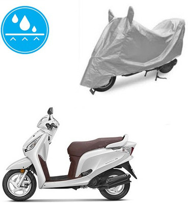 Atulit enterprises Two Wheeler Cover for Honda(Aviator, Silver)