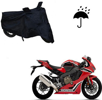 Atulit enterprises Two Wheeler Cover for Honda(CBR 1000RR, Black)