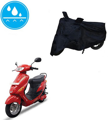 SRENTERPRISES Two Wheeler Cover for Hero(E Sprint, Black)