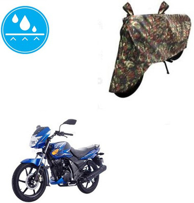 Atulit enterprises Two Wheeler Cover for TVS(Flame SR125, Multicolor)